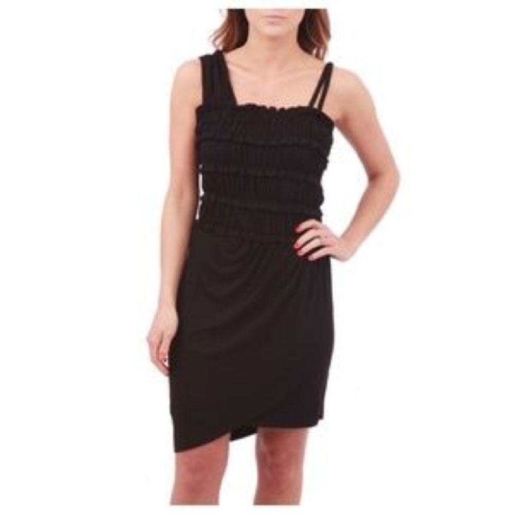 Leif Notes Divergent Mini Dress (Anthropologie)